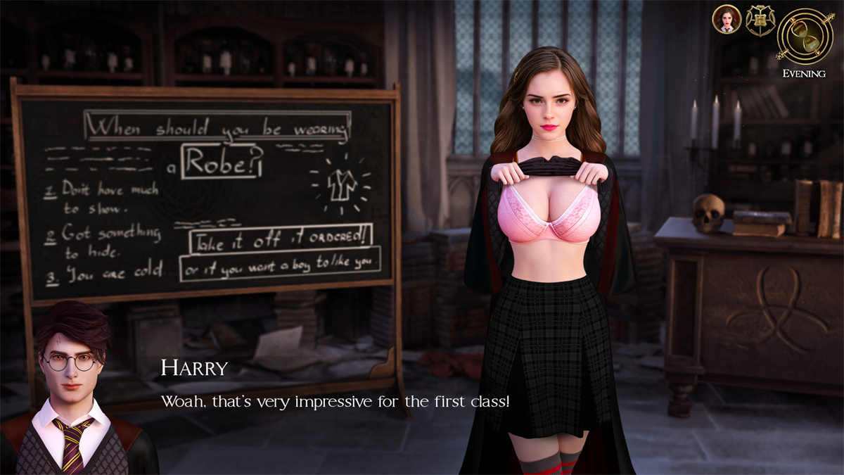 SLG/AI汉化/欧美丨与赫敏/With Hermione V0.3.3.0.alpha【20240528】 游戏截图 2