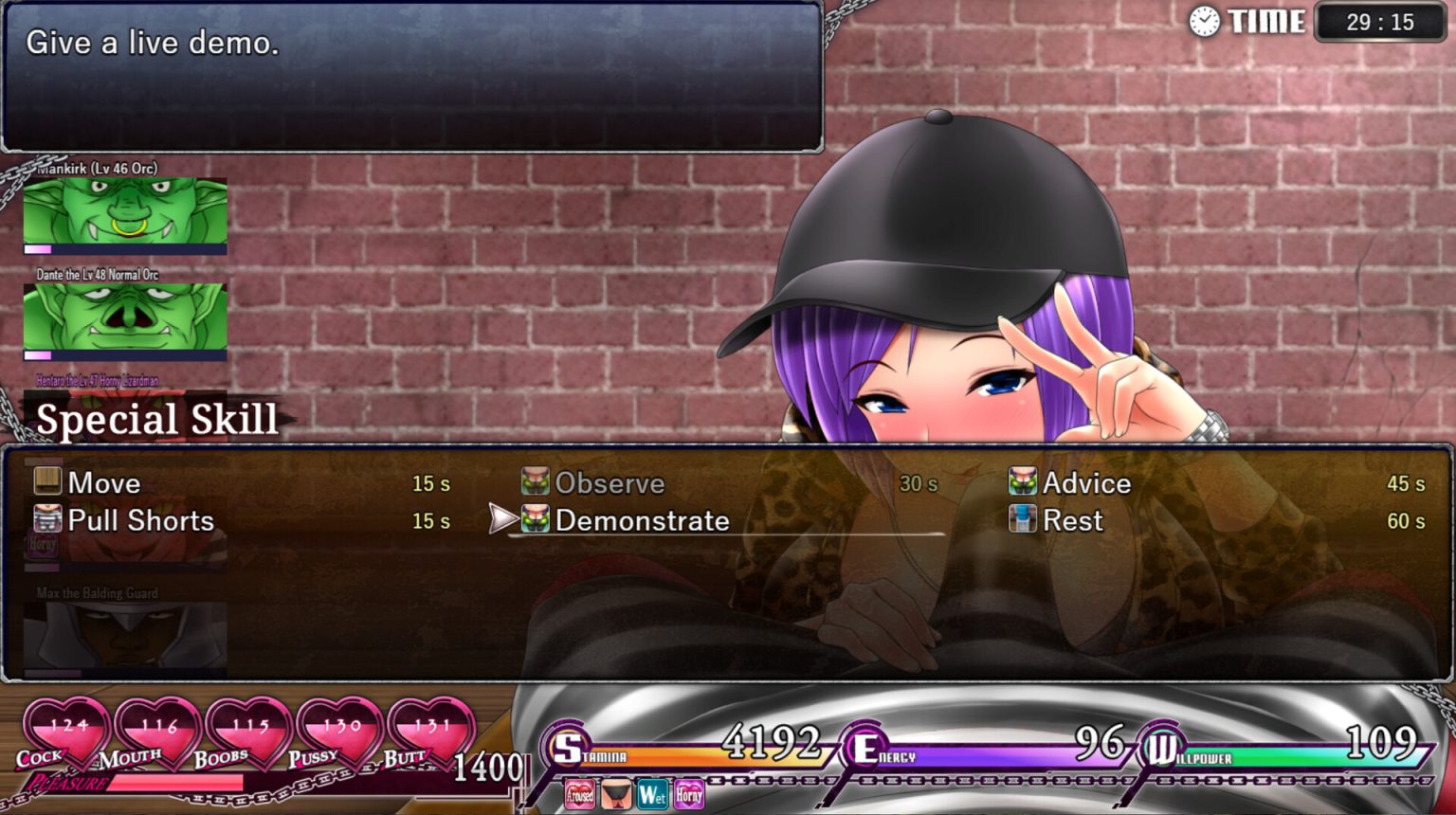 修正丨RPG/20日更新/官中无码卡琳的监狱 Karryn's Prison V1.2.7.20 FULL H罩杯已加入 作弊全DLC【20231022】 游戏截图 6