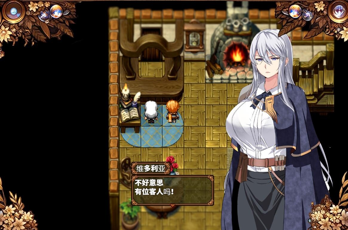 精品RPG/新AI汉化/更新丨日渐堕落的苍银/穢れゆく蒼銀 v3 先行体验版【20231107】 游戏截图 1