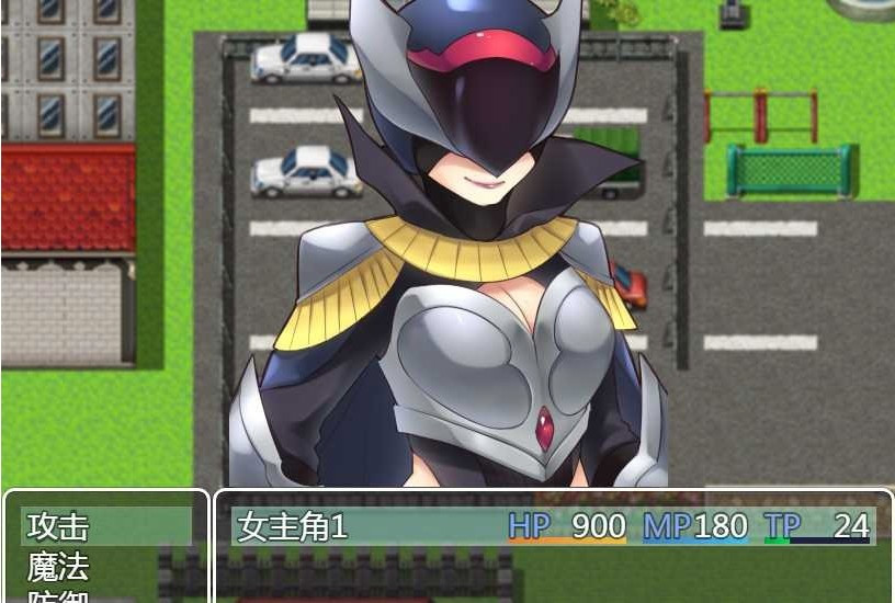 正义败北-女队员被狩猎 游戏截图 1