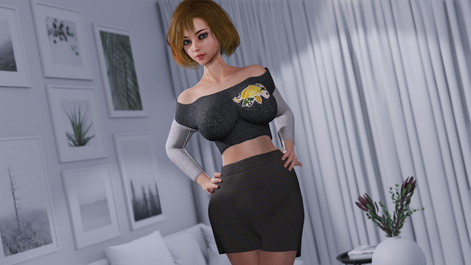 SLG/新作/官中/动态无码丨性高潮2024 Orgasm Simulator 2024【20230913】 游戏截图 8