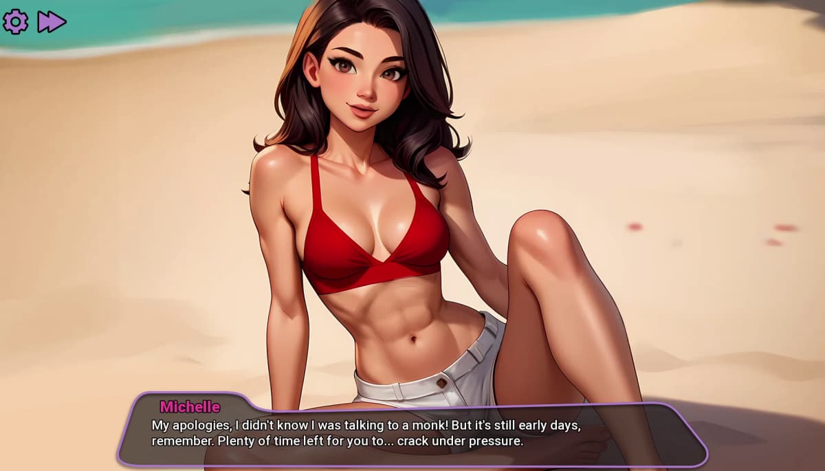 欧美SLG/AIGPT汉化丨法普诺岛No Fap Island   Ch. 2【20241208】 游戏截图 6