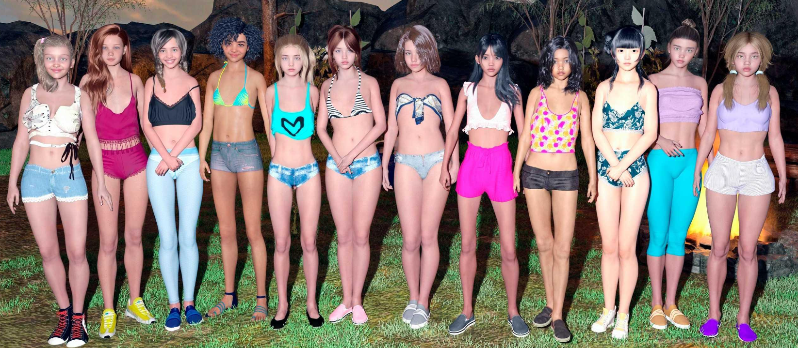 【欧美SLG/汉化/动态】夏令营 Summer Camp v0.1.6 汉化版【1.3G】【20230501】 游戏截图 3