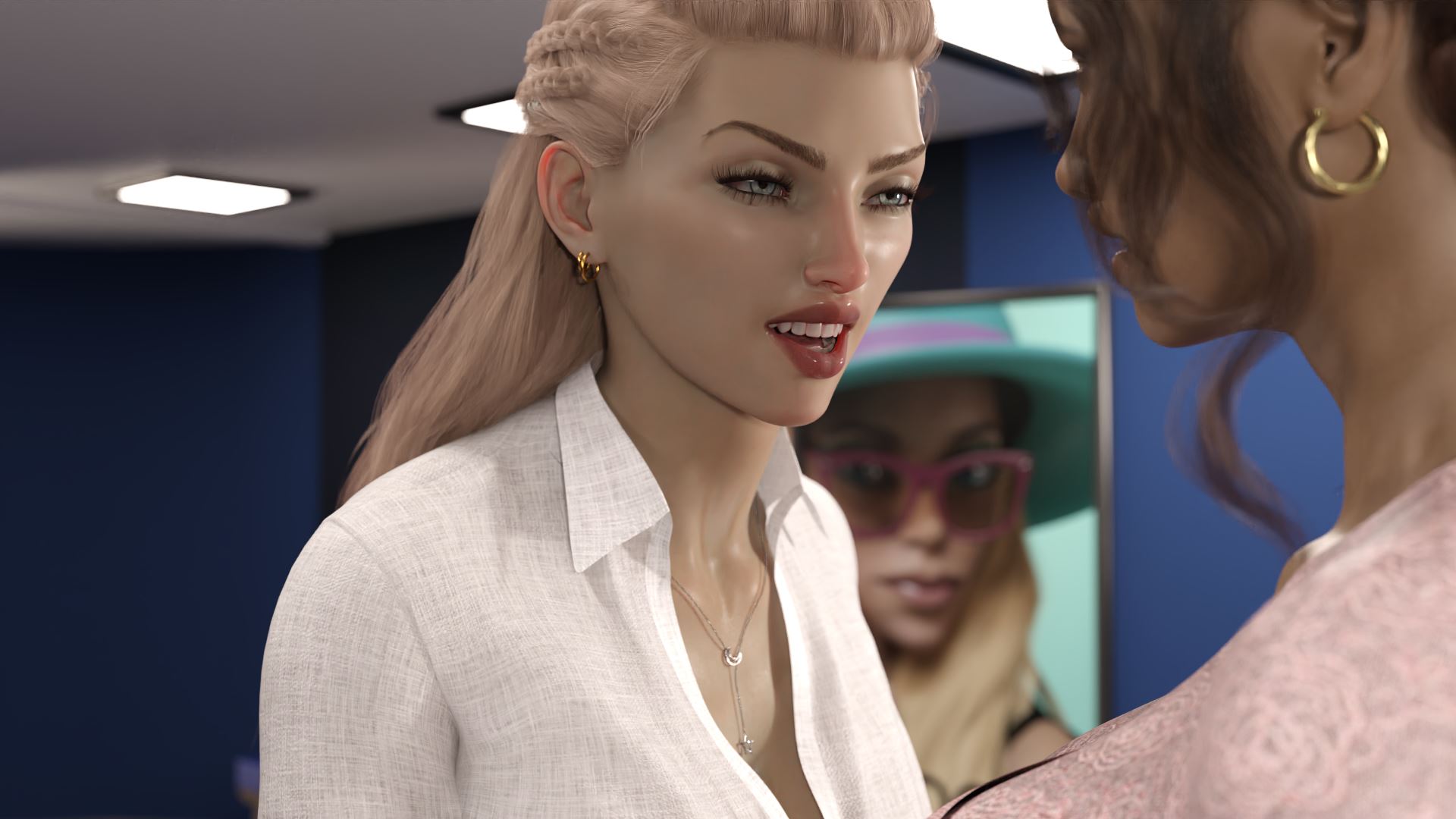 强力真空：奥菲莉亚的约会之夜 Power Vacuum Ophelia's Date Night v1.0【20230210】 游戏截图 1