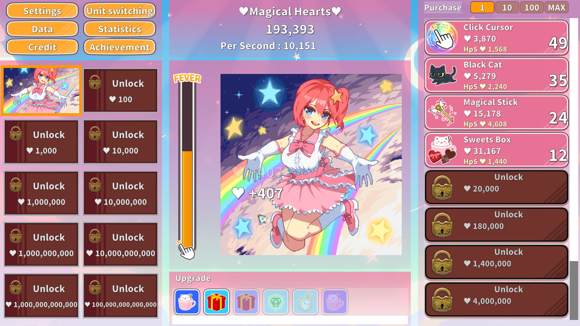 魔法少女点击者 Magical Girl Clicker 官方中文步兵版v9545210 【20221118】 游戏截图 4