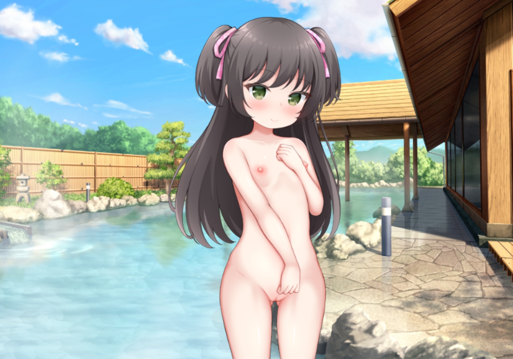 日式RPG/新作丨潜入吧！播种大叔与温泉少女 忍び込め！種付けおじさんと温泉少女  内嵌AI汉化版 【20250422】 游戏截图 8