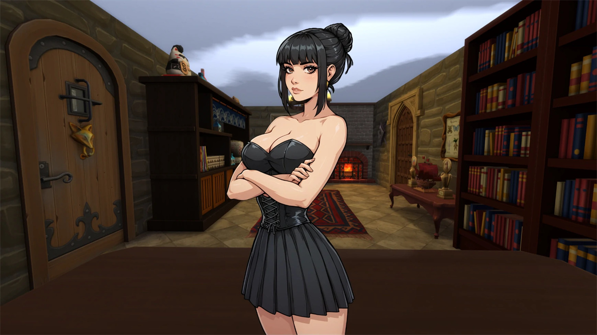 欧美SLG/AIGPT汉化/2D丨赫敏训练师 Hermione Trainer v0.2【20240914】 游戏截图 2
