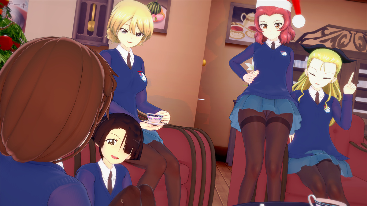 欧美SLG扶她动态丨少女与战车 Girls und Panzer der Panzussy  v0.08.0【20240401】 游戏截图 8