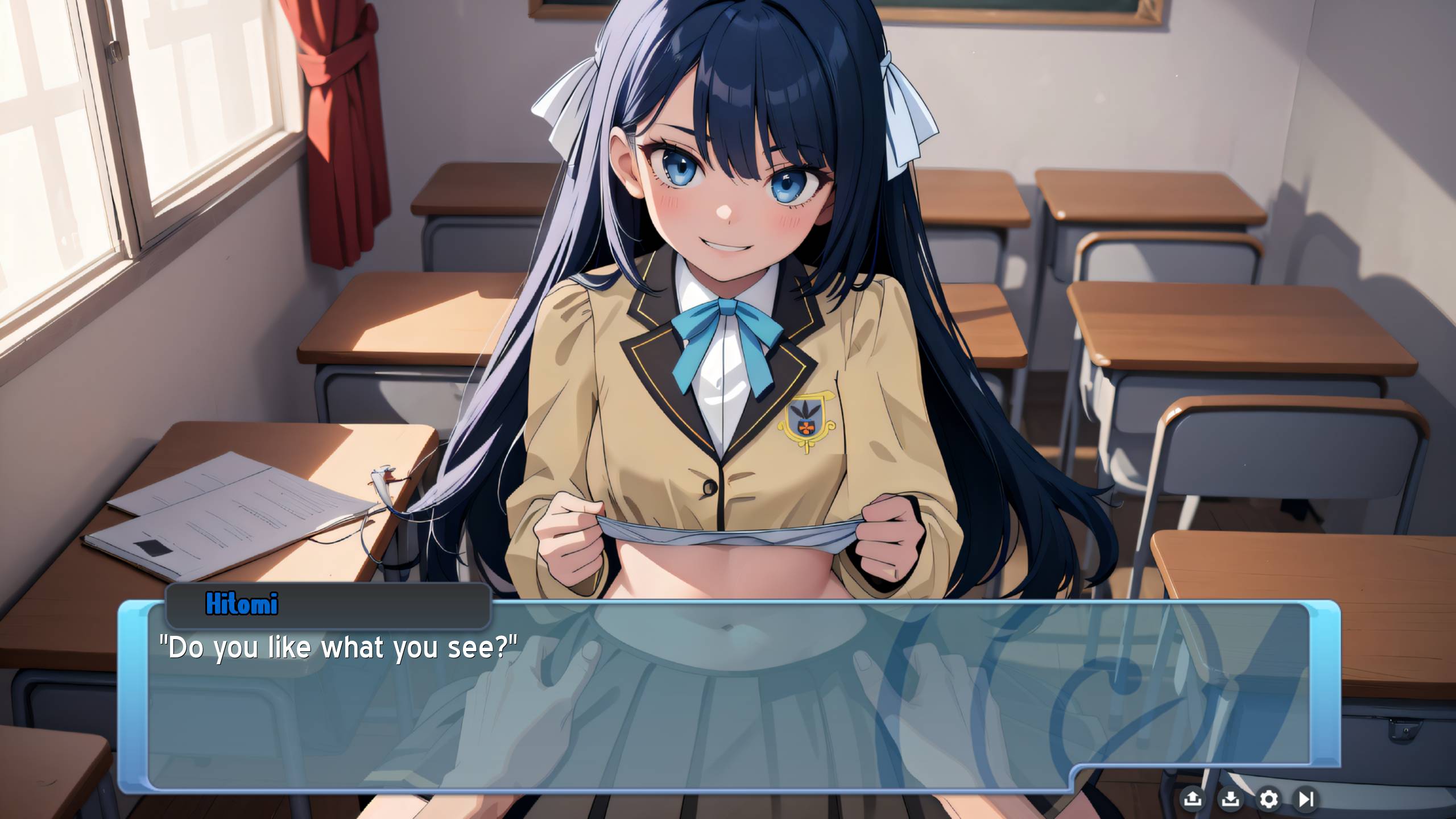欧美SLG汉化动态丨希望：精英大学 Hope University of the Elite  v0.1.6【20240321】 游戏截图 1