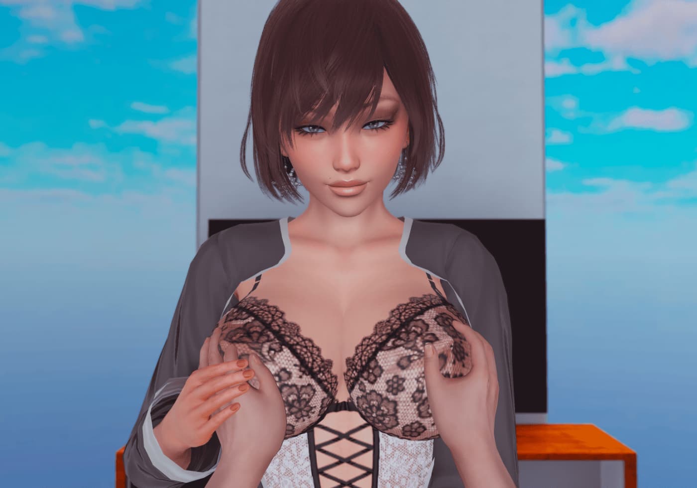 SLG/AI汉化丨 真正的丈夫 True Husband v0.9 Base Edition 【20241117】 游戏截图 6