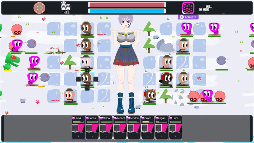 恋人的悸动阿尔法塔防 Throb of Lovegirl: A Ero Waifu TD Ver1.0.113 【20221118】 游戏截图 1