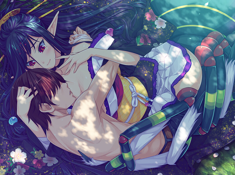 拔作ADV/同居魔物娘/2C丨与魔物娘们的乐园~蜘蛛与鸟与◎~V1.0 AI汉化+全CG【20240820】 游戏截图 5
