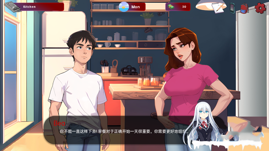 沙盒SLG汉化动态丨红色边框 红帽檐 Red Brim v0.8.1【20231225】 游戏截图 5