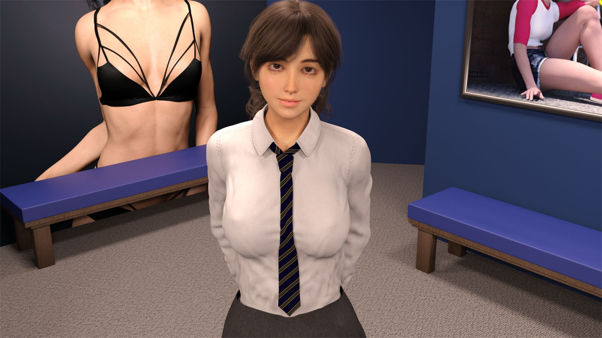 欧美SLG/AIGPT汉化/3D丨裸体学校 Nudist School v0.16【20240629】 游戏截图 3