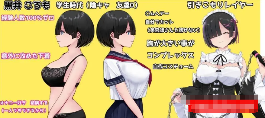 黑发蕾姆：COSPLAY的异世界冒险 Ver1.02云汉化版【20230315】 游戏截图 3