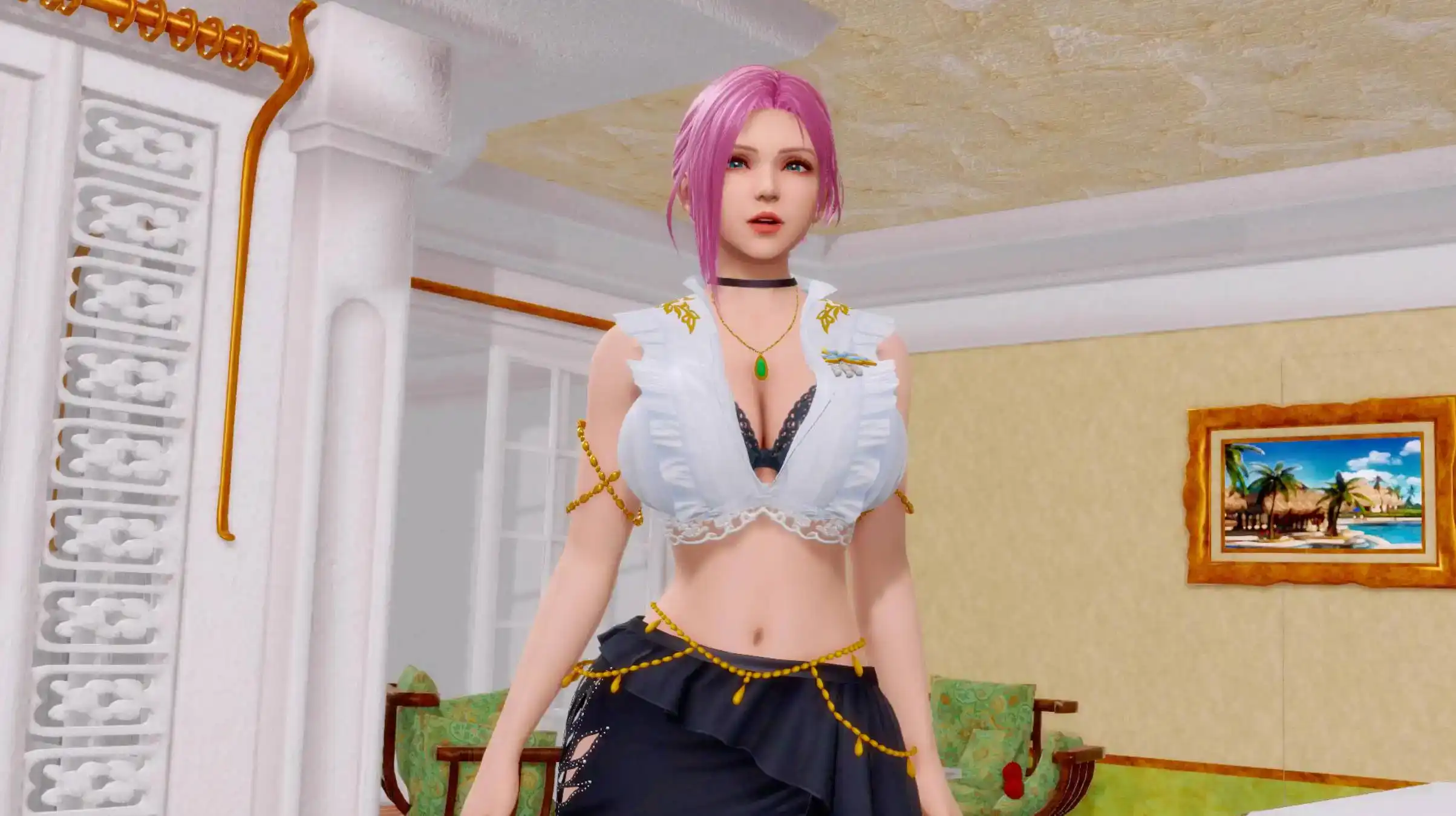 欧美SLG/汉化/动态丨维纳斯岛上的生活/Life on the Venus Island 0.3汉化版【20250309】 游戏截图 3