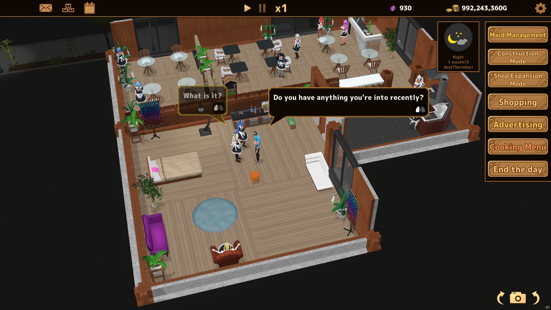 日式SLG/动态/更新丨 扶她★咖啡店 Futanari CoffeeShop Ver0.3.1 STEAM官方中文步兵版 【20250304】 游戏截图 1