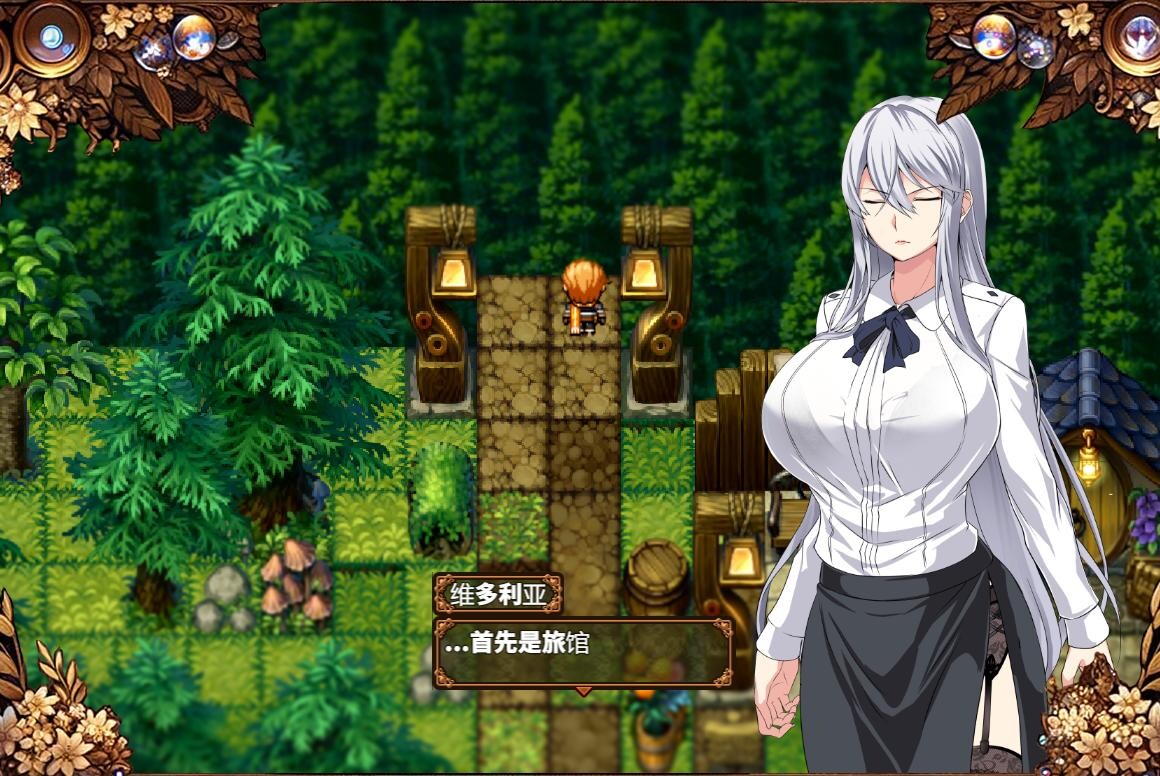 精品RPG/新AI汉化/更新丨日渐堕落的苍银/穢れゆく蒼銀 v3 先行体验版【20231107】 游戏截图 3