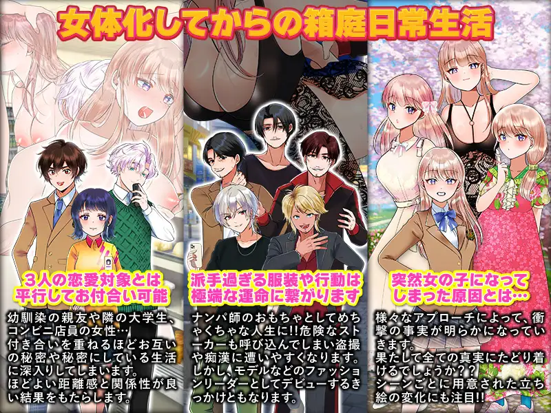 RPG/哈尼喵汉化组汉化丨 后宫幻想~拯救世界的是善还是恶~ ハーレムファンタジー この世を救うは善か悪 Ver1.30 【20240725】 游戏截图 1