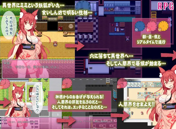 妖狐ミミ~異世界淫行録~ 完整汉化版【20221230】 游戏截图 2