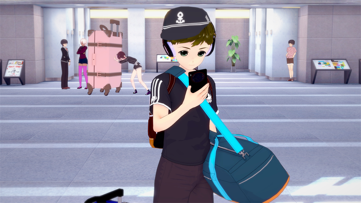 日系SLG/AIGPT汉化/3D丨大学时代的海岛之夜 College days Island nights v0.2【20241005】 游戏截图 4