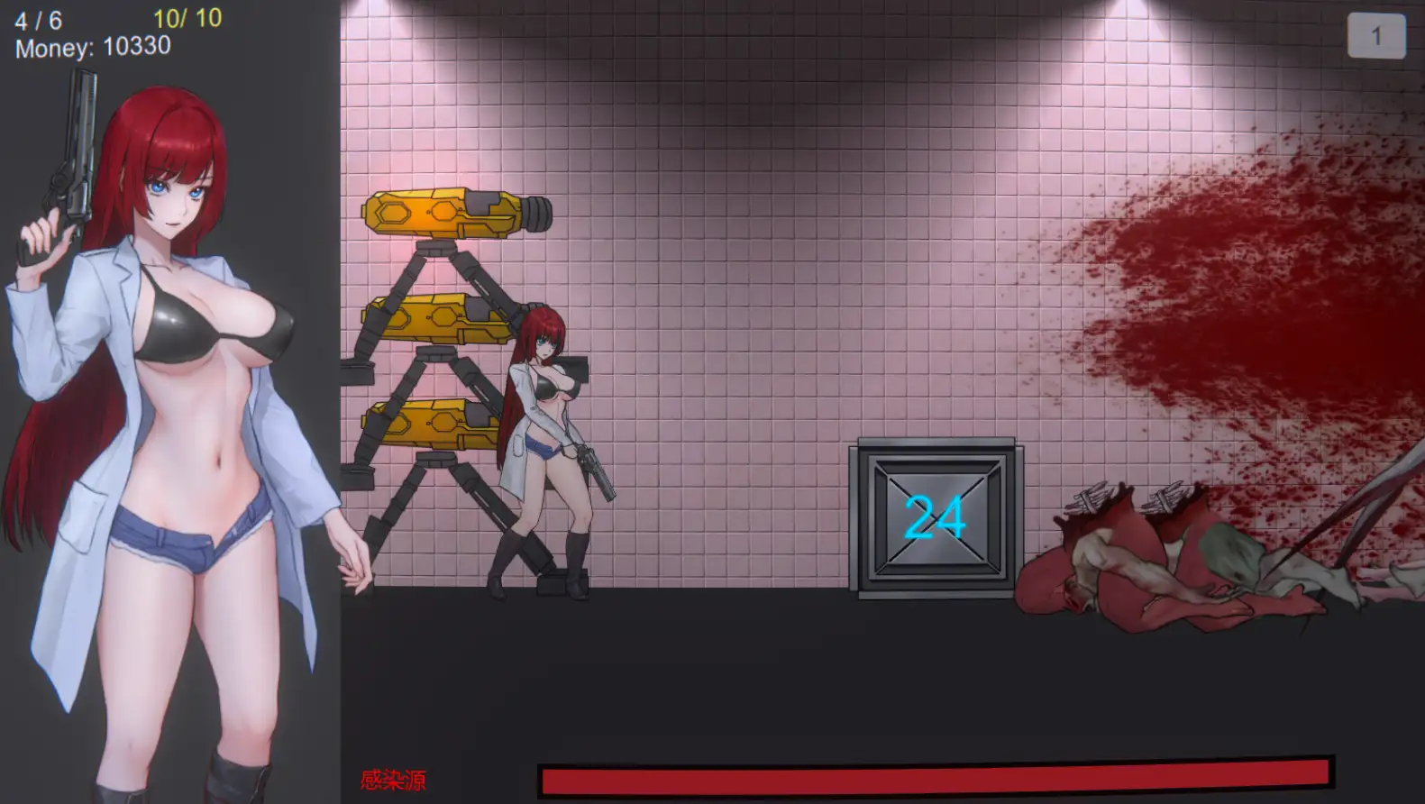 ACT/官中丨 Dr Red's Zombie Apocalypse 官方中文版 【20240725】 游戏截图 2