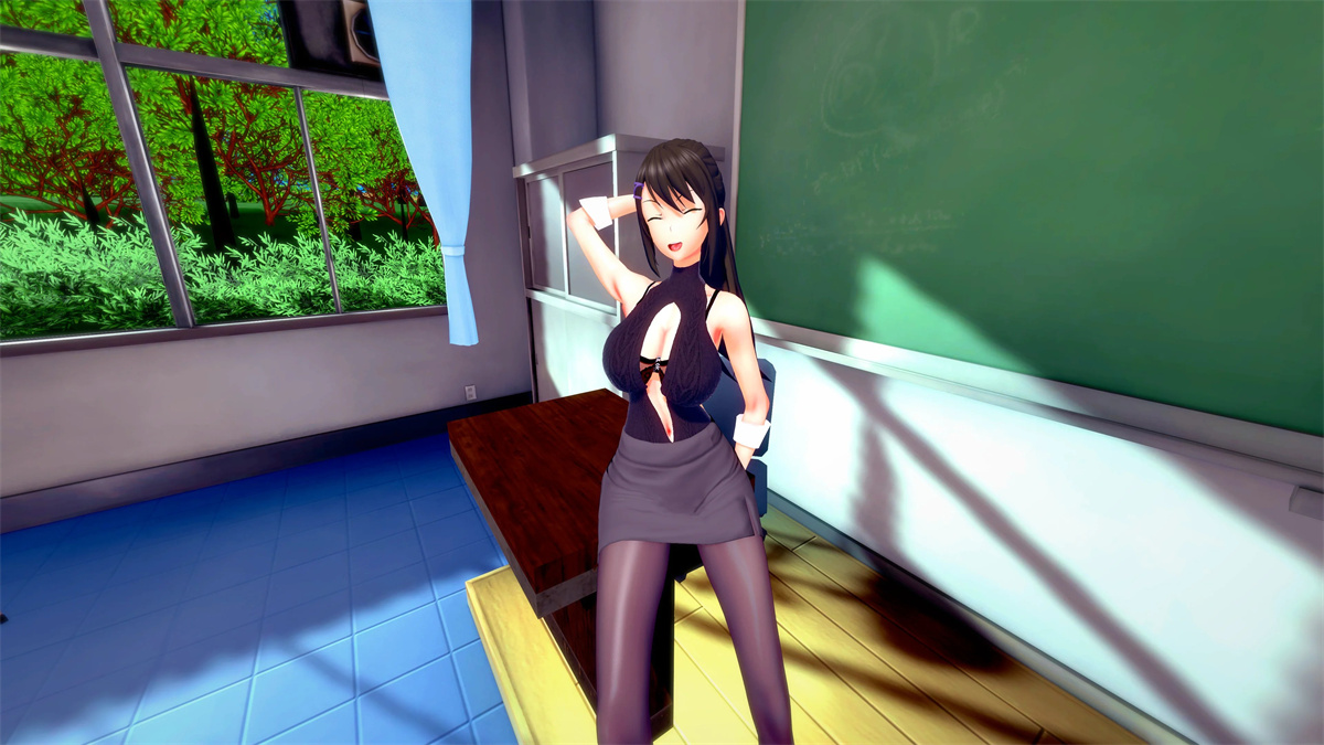 日系SLG/AIGPT汉化/3D丨色欲学院 Lustful College Rework v0.33【20240809】 游戏截图 8