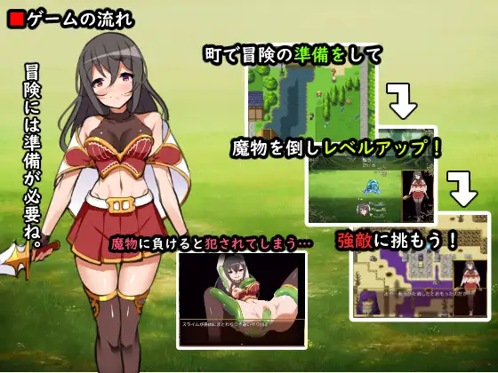 RPG/更新/机翻丨降魔彩風 V1.04  败北凌辱多结局正统冒险RPG【20230805】 游戏截图 7