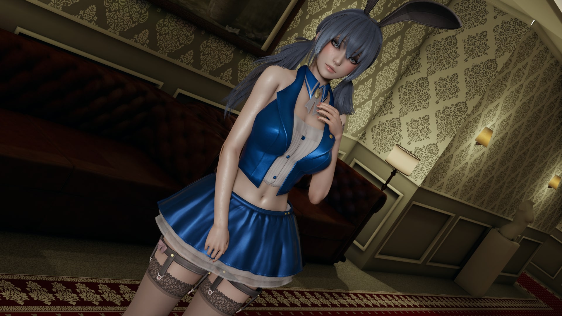 国风SLG/汉化/动态丨天鹅兔子Velvet Bunnies  v0.1【20240613】 游戏截图 2