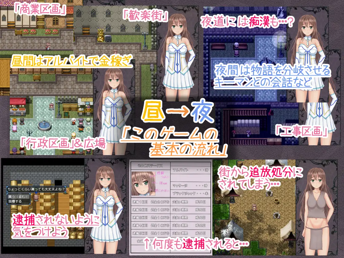 暴躁的砍王艾莉公主 働くアイリがキリ斬りス 精翻汉化版【20221230】 游戏截图 3