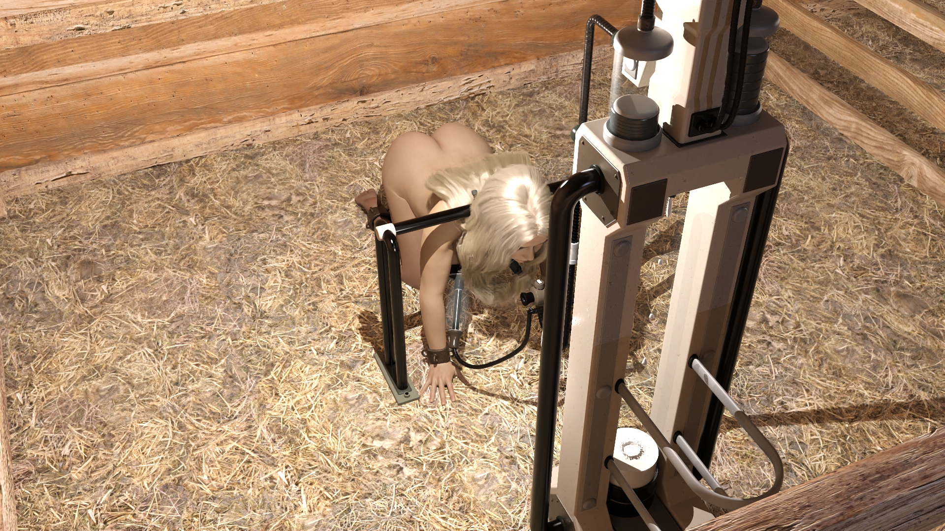 人类奶牛场 Human Dairy Farm v0.1 【20230210】 游戏截图 3