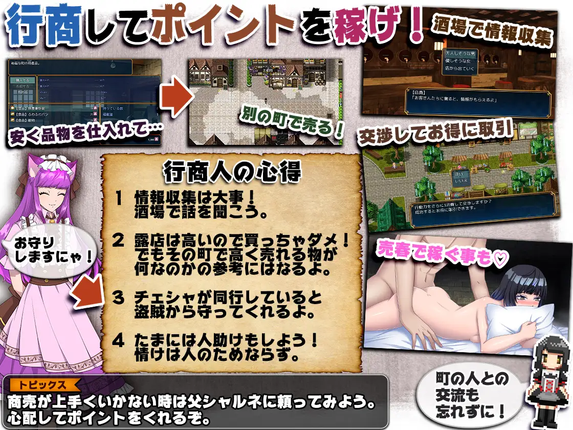 神游世界大战:行商x死亡游戏 V1.04云翻汉化版+全回想【20221230】 游戏截图 4