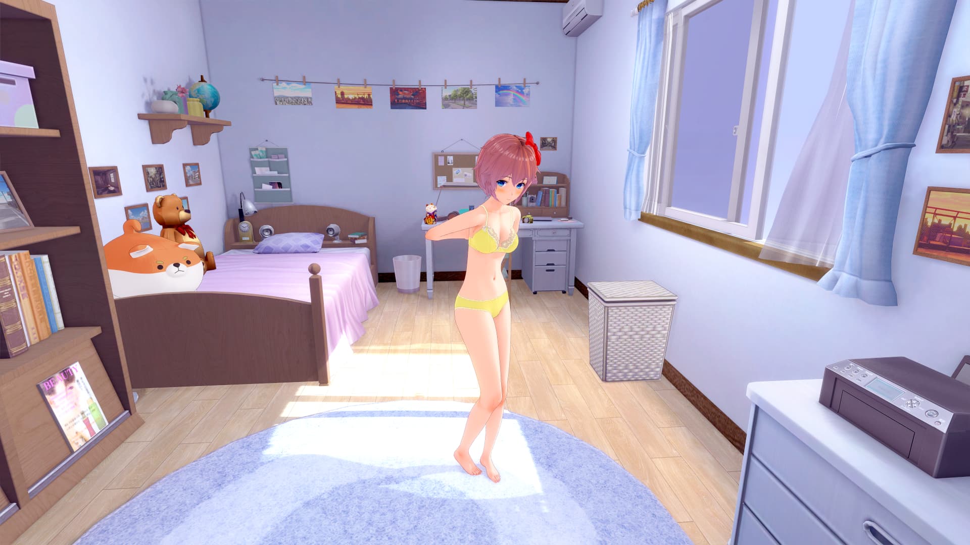 亚洲风SLG/动态/汉化丨 心跳心跳假期 Doki Doki on Vacations V0.5  【20241224】 游戏截图 3