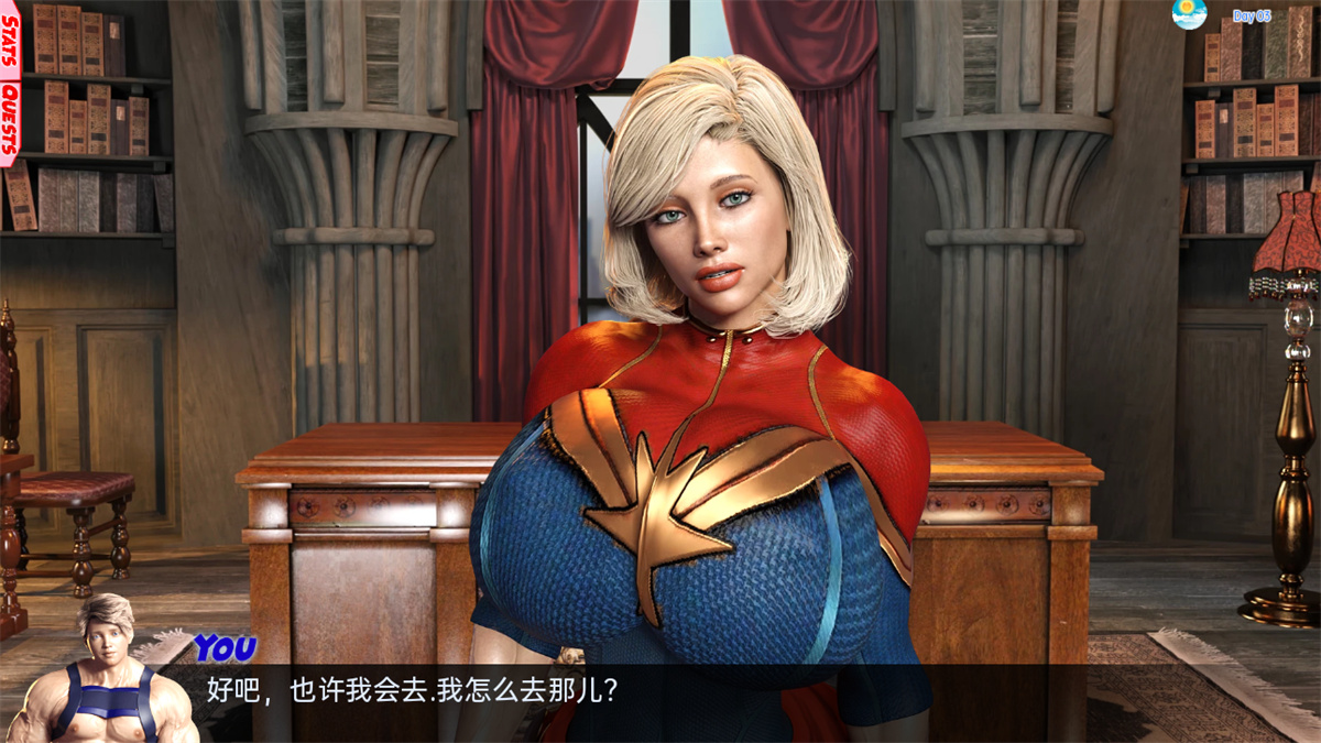 欧美SLG汉化丨巨屌超级英雄 Cockham Superheroes v0.6【20240308】 游戏截图 4