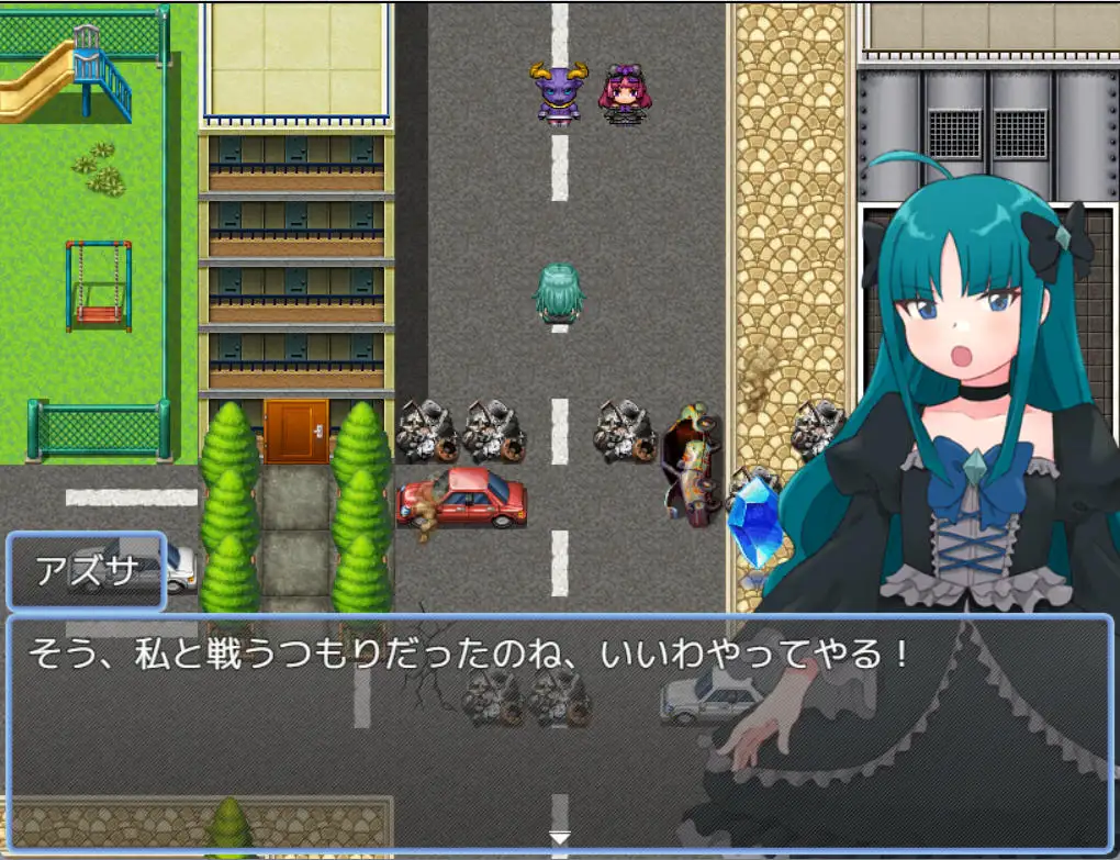 日式RPG/YWGD版/新安卓丨 魔法少女阿兹萨～夏尼珍珠～ 魔法少女アズサ～シャイニーパール～   内置AI汉化版 【20250115】 游戏截图 8