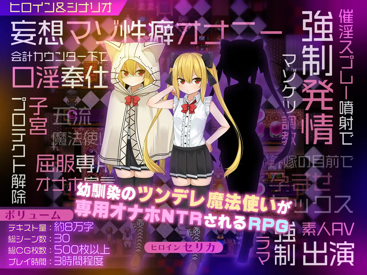 精品RPG/AI汉化版丨セリカマギア ～幼馴染のツンデレ魔法使いが専用オナホNTRされる王都アダルトショップ編～ Ver1.03 【20240507】 游戏截图 3