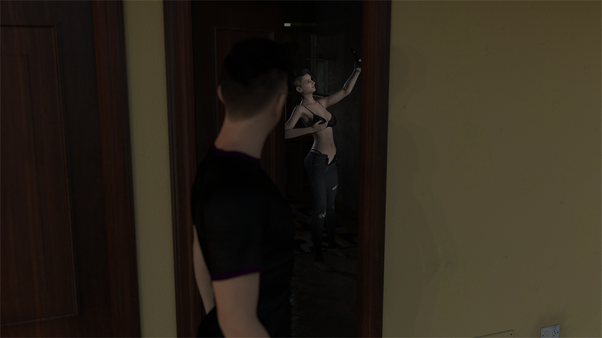 欧美SLG汉化动态丨大学三角恋 College Love Triangles v0.2【20240220】 游戏截图 8