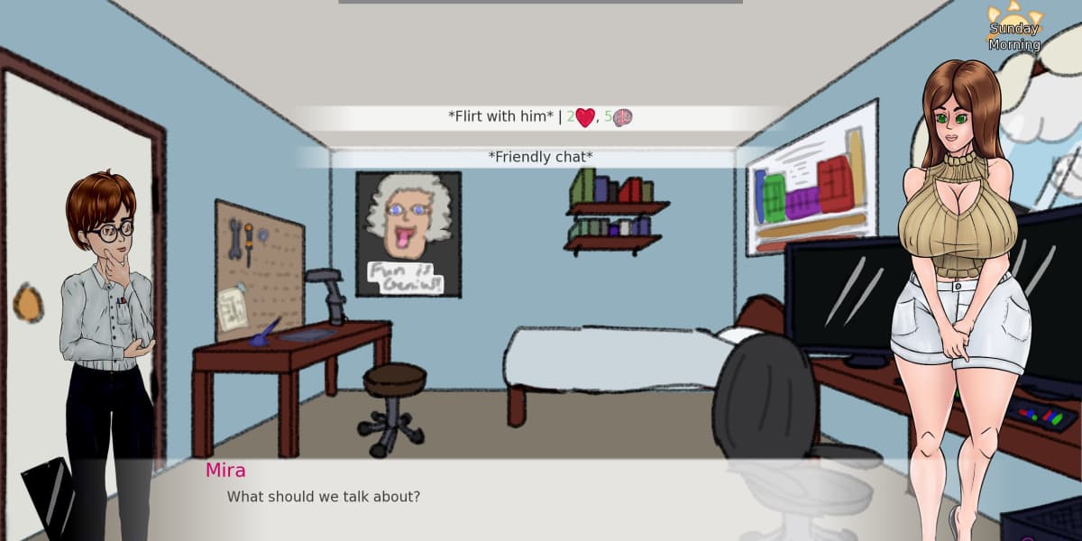 欧美SLG/AIGPT汉化丨非常满屋 / A Very Full House   v0.30.2【20241015】 游戏截图 7