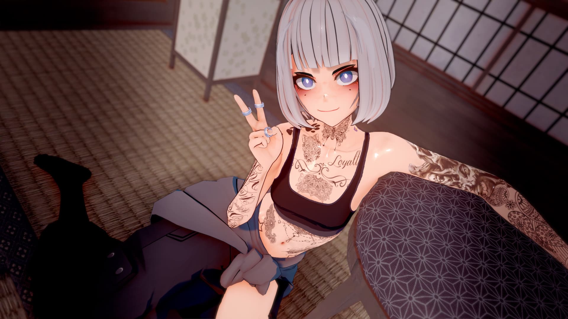 日系SLG/AIGPT汉化/3D丨诺里卡案件 Norikas’s case   v0.3【20250201】 游戏截图 8