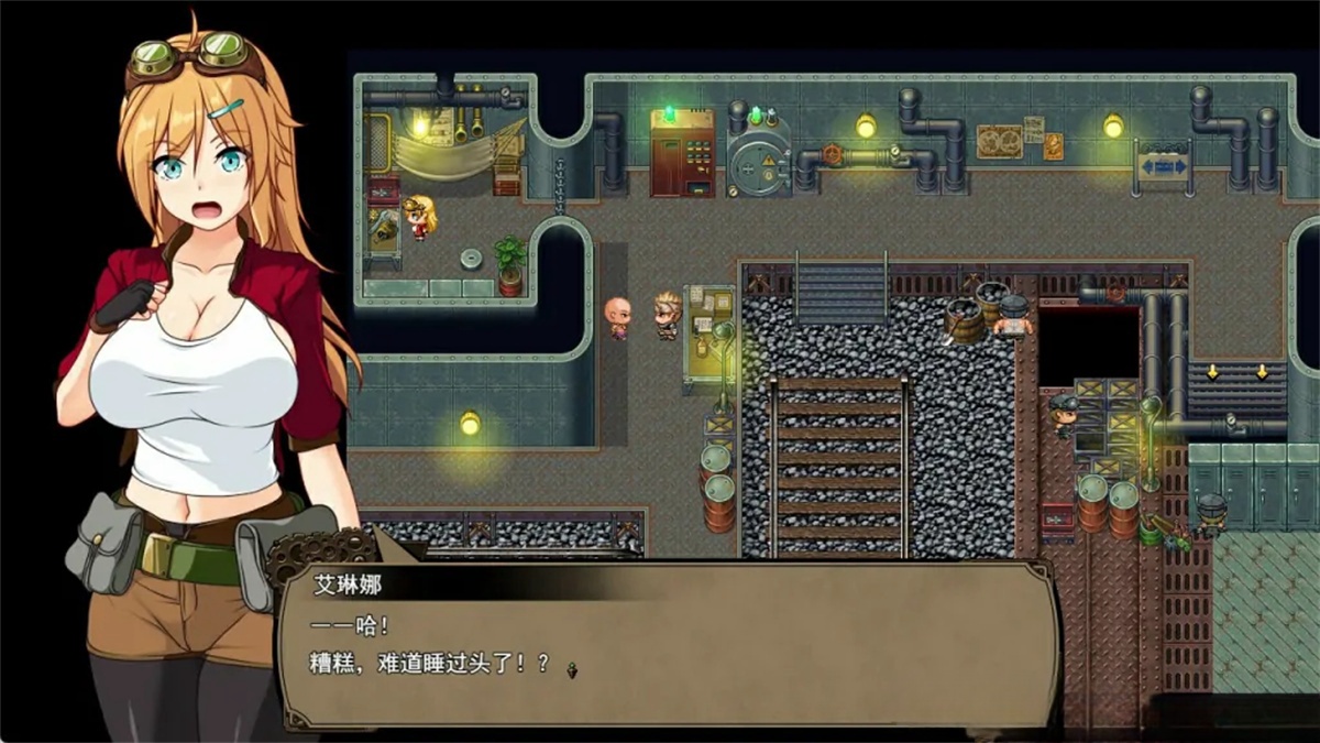 精致RPG/13日更新/AI智能翻译丨埃琳娜与机魔之都/ エリナと機魔の都 V1.04【20231118】 游戏截图 5