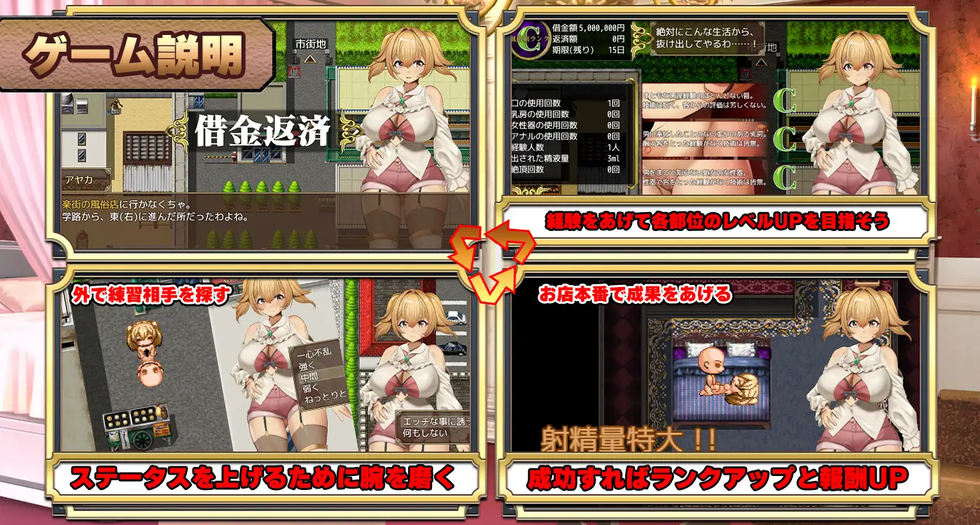 RPG/机翻3K～完全管理奸淫 新作/500M【20231125】 游戏截图 3