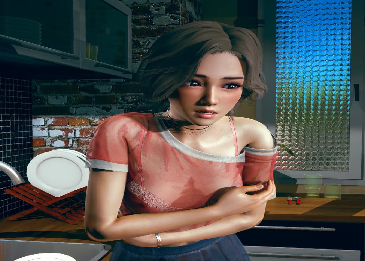 亚洲风HTML/动态/更新丨 被困与欲火中烧 Confined and Horny Ver0.20.3 官方中文版 【20250423】 游戏截图 6