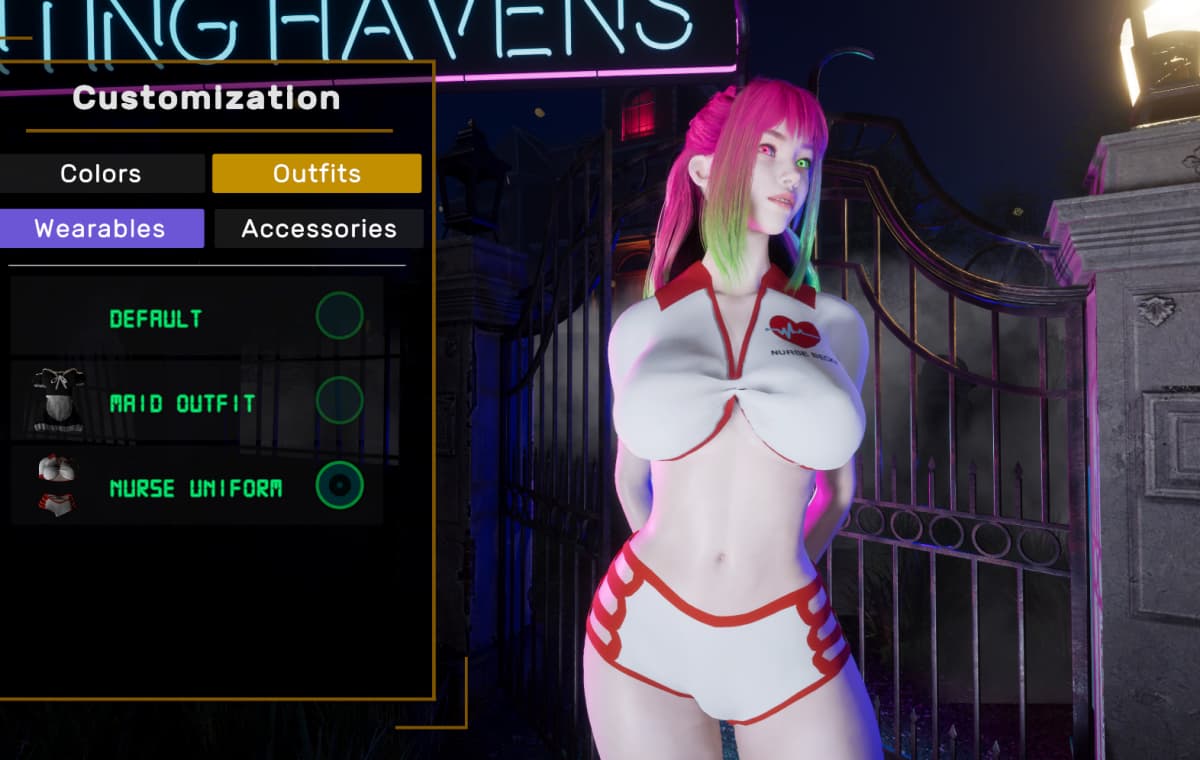 亚洲风3D/动态/先行体验丨 闹鬼港湾 Haunting Havens V0.1.7 官中版 【20250411】_1 游戏截图 3