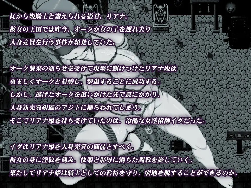 RPG/新作/机翻丨姫騎士リアナ～メスブタ姫の淫紋調教【20230805】 游戏截图 3