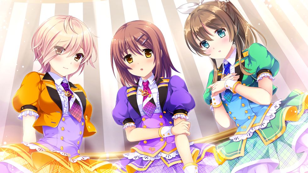 【生肉】シャイニー・シスターズ ～女装主人公アイドルプロジェクト 游戏截图 2