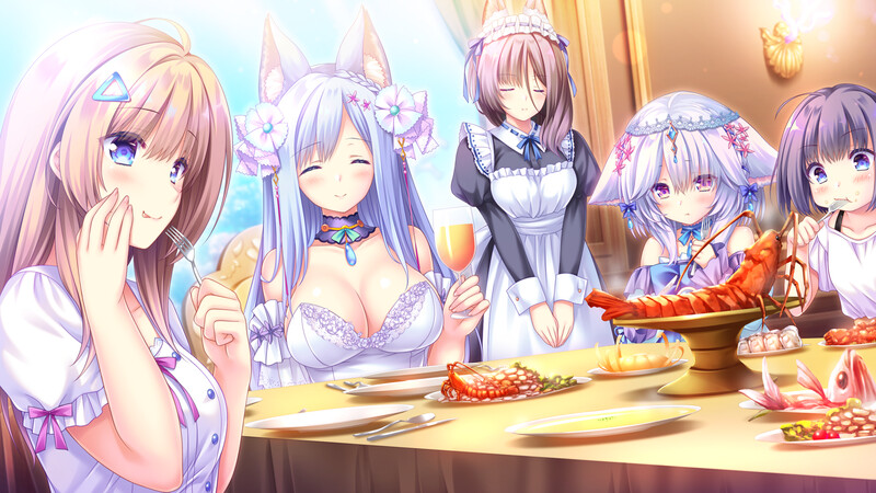 大型ADV/纯爱后宫/2C丨献给蔚蓝之海的新娘（遥か碧の花嫁に）V1.0 STEAM官中+全CG存档【20240814】 游戏截图 7