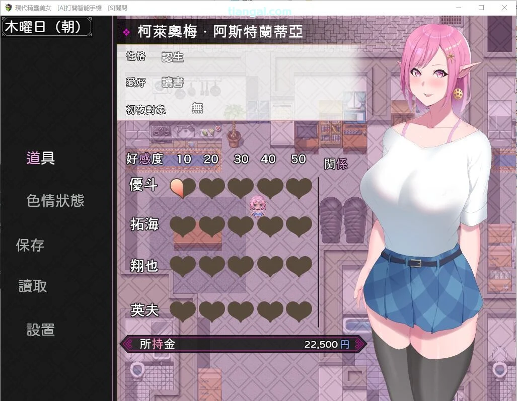 穿越到现代的女精灵遭遇H的冒险 精翻汉化版【20221118】 游戏截图 7