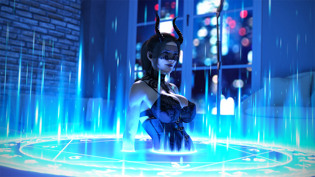 欧美SLG汉化动态丨魅魔召唤1.1 Succubus Summon  v1.1【20240110】 游戏截图 3