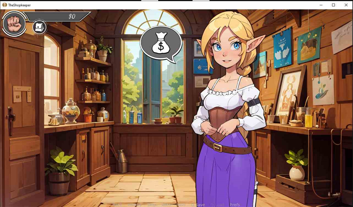 日系SLG/AIGPT汉化/2D丨店主 NPC Tales: The Shopkeeper v0.15【20240725】 游戏截图 2