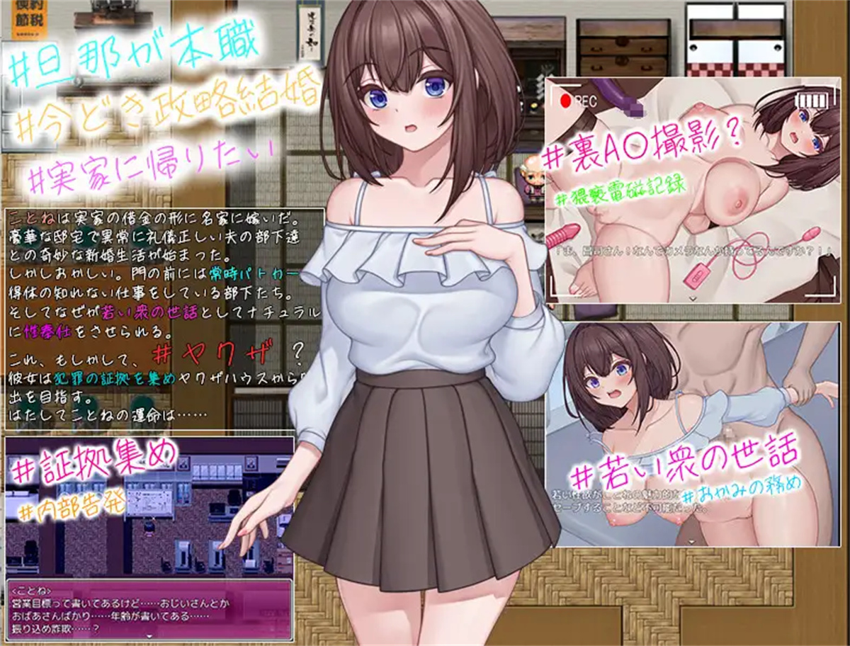 日系RPG机翻丨今日から極妻~極道の女になんかならないもんっ!~ 淫乱極妻1.0_礼包码:195217【20231221】 游戏截图 6